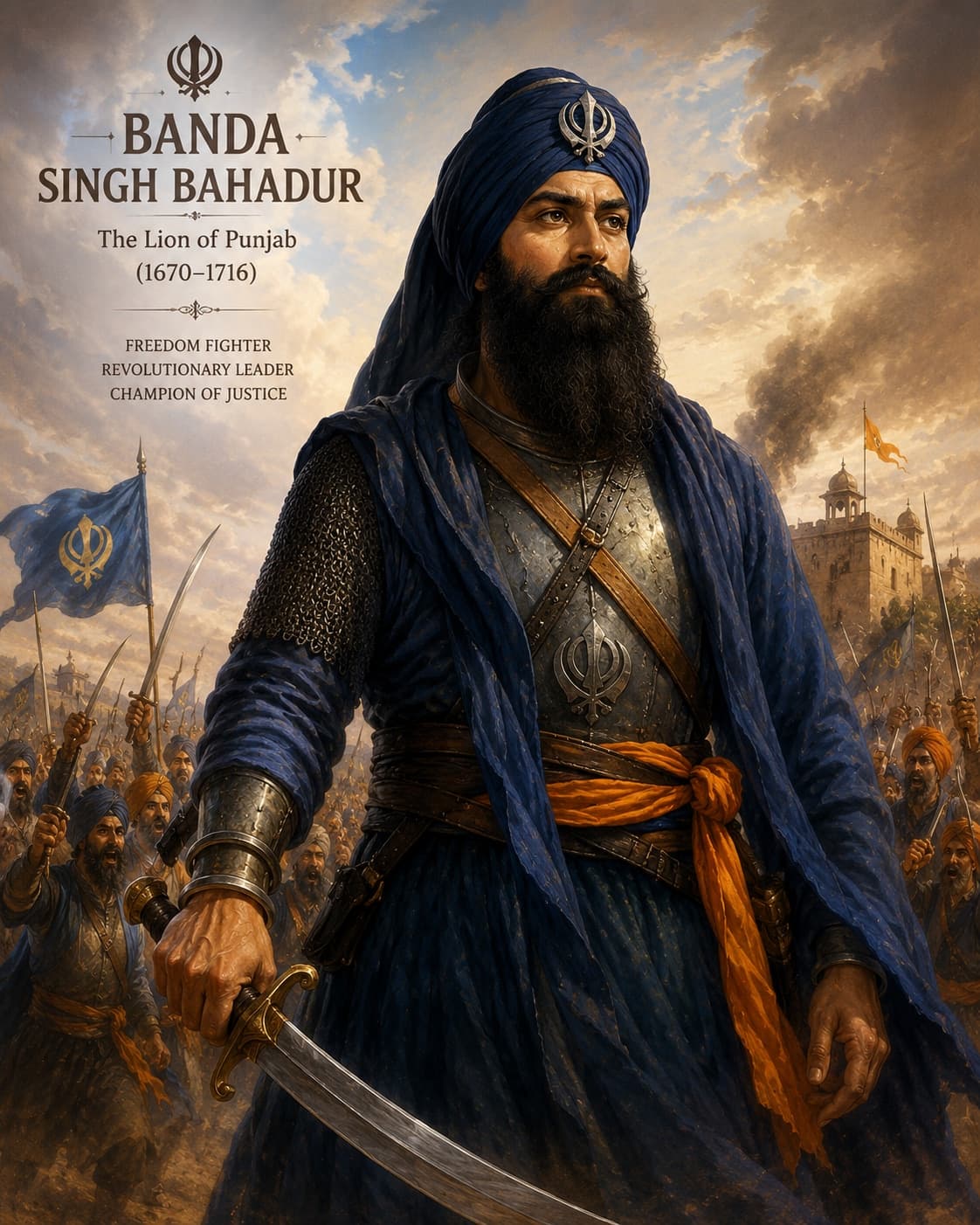 Baba Banda Singh Bahadur illustration