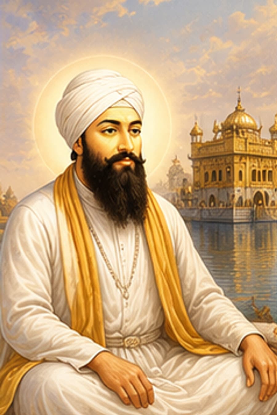Guru Arjan Dev Ji illustration